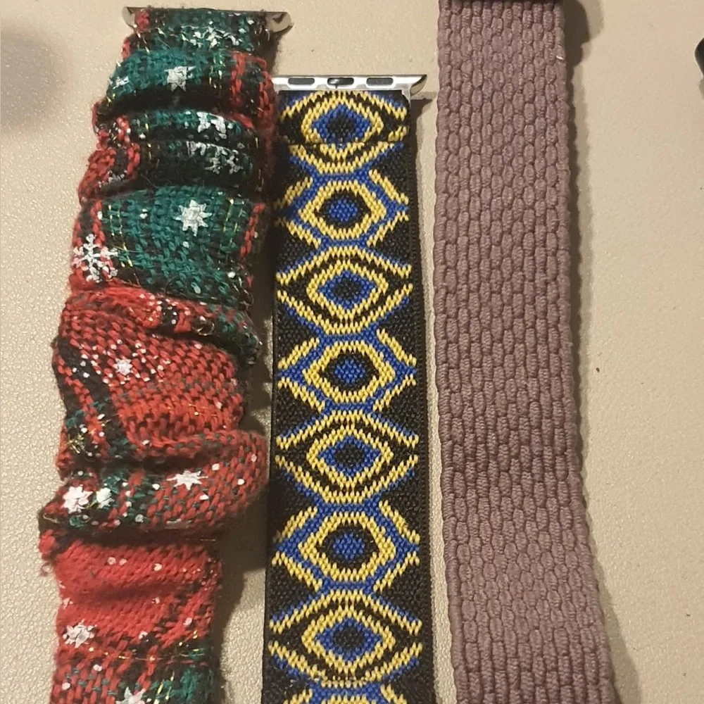🦋10/$20🦋 Lot of 3 Apple Watch Unisex Stretch Bands